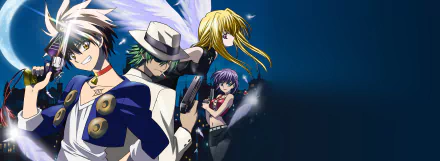 Rinslet Walker Sven Vollfied Train Heartnet Eve (Black Cat) Anime Black Cat (Anime) HD Desktop Wallpaper | Background Image