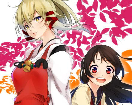 Uka-no-Mitama-no-Kami Inari Fushimi Anime Inari Kon Kon HD Desktop Wallpaper | Background Image