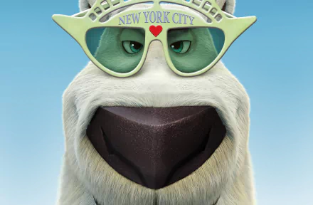 sunglasses polar bear movie Norm of the North HD Desktop Wallpaper | Background Image