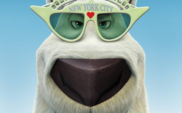 Movie Norm of the North Polar Bear Sunglasses HD Wallpaper | Background Image
