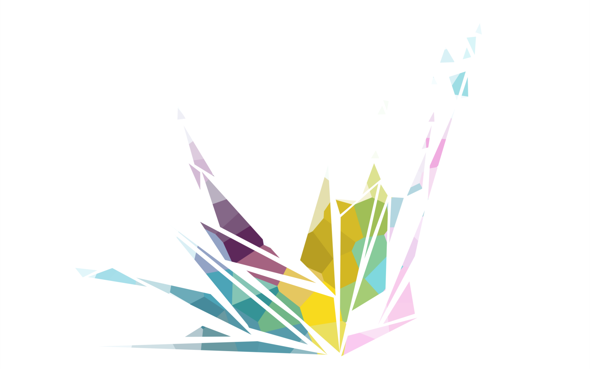 Download Colors Abstract Triangle HD Wallpaper