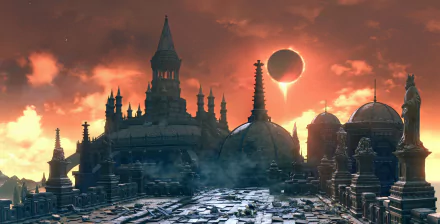 eclipse video game Dark Souls III HD Desktop Wallpaper | Background Image