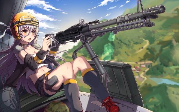 Video Game Girls Frontline M60 HD Wallpaper | Background Image
