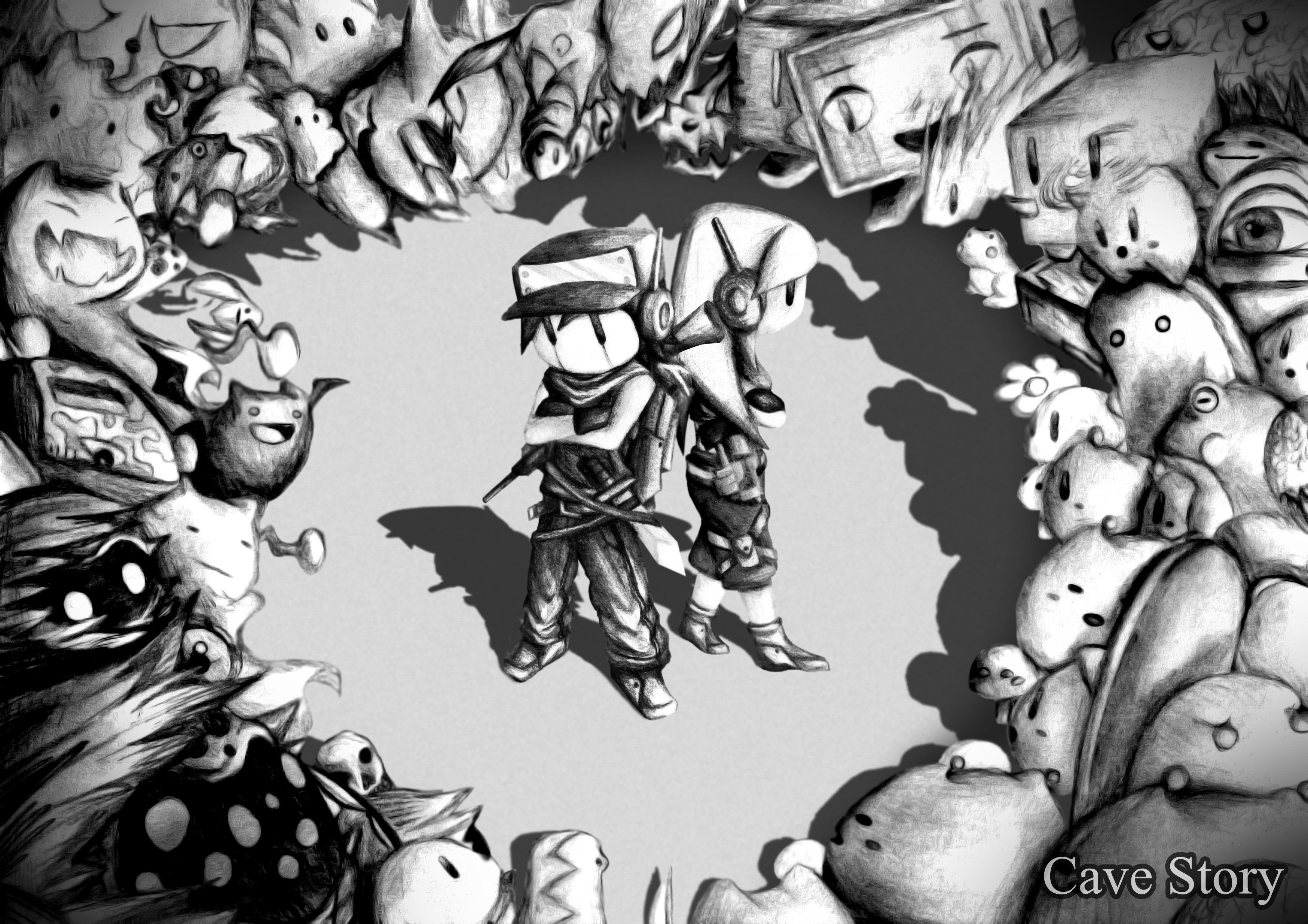 Video Game Cave Story HD Wallpaper by watermeloons