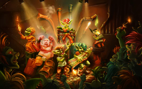 music troll video game Hearthstone: Heroes of Warcraft HD Desktop Wallpaper | Background Image
