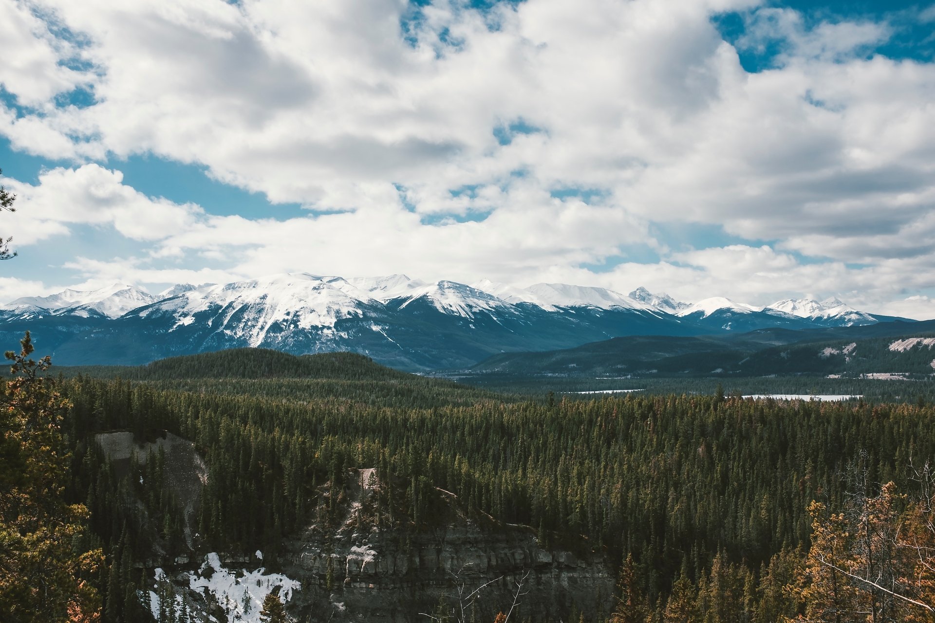 Download Cloud Mountain Forest Nature Landscape 4k Ultra HD Wallpaper ...