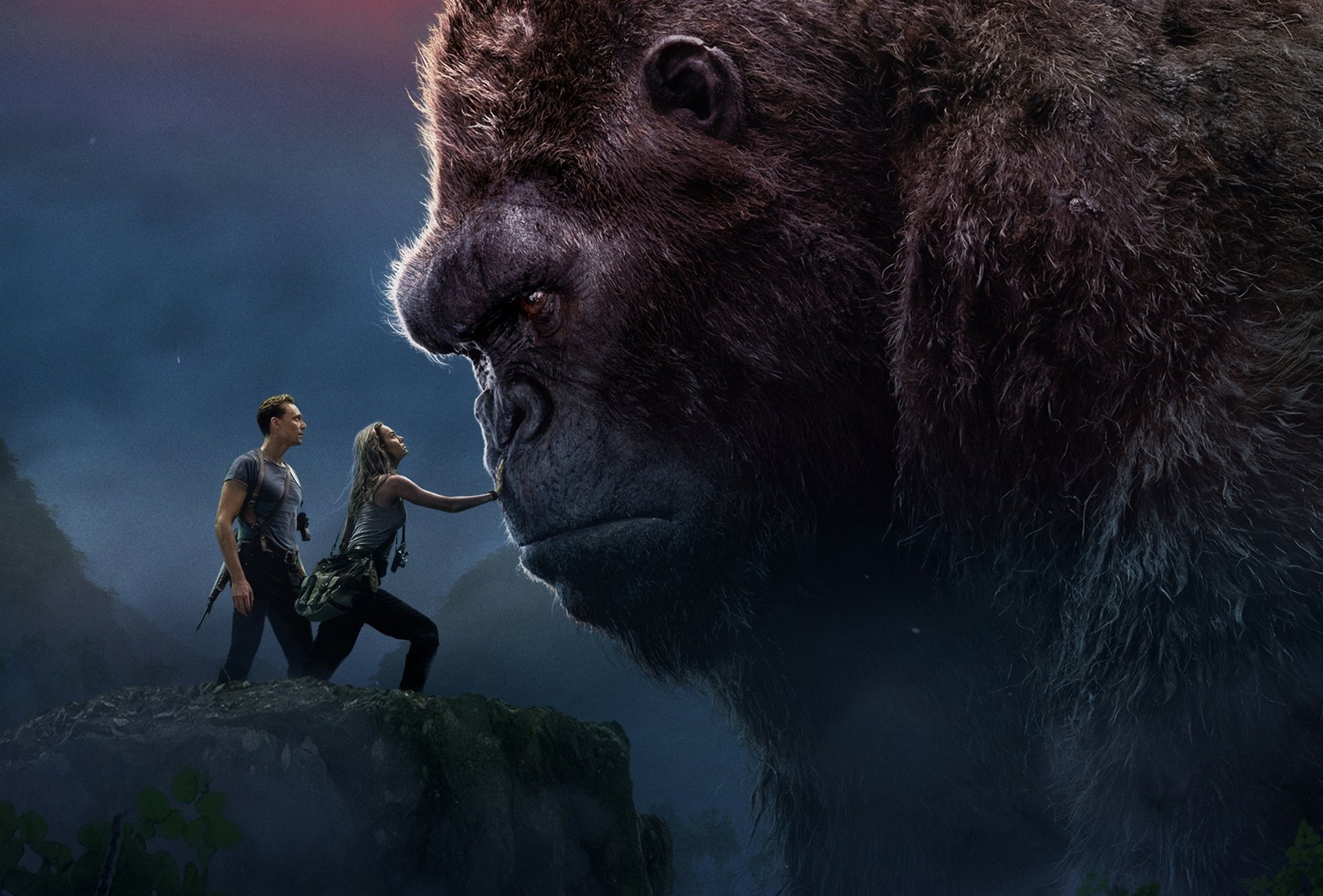 Download Tom Hiddleston King Kong Brie Larson Movie Kong Skull Island Hd Wallpaper