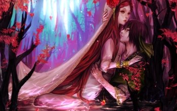 79 Anime Couple HD Wallpapers | Background Images - Wallpaper Abyss