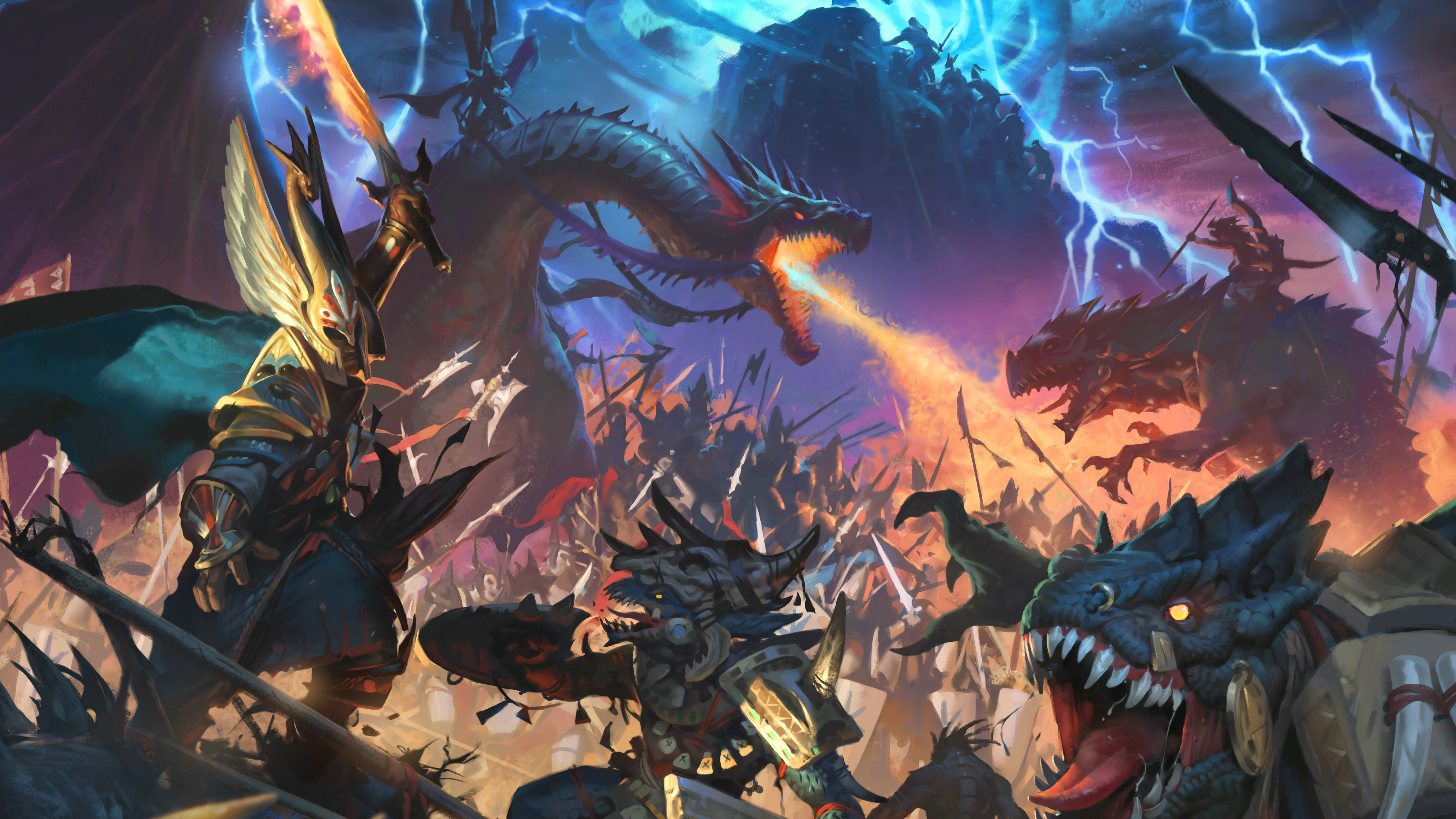 Total War: Warhammer II 5k Retina Ultra HD Wallpaper | Hintergrund