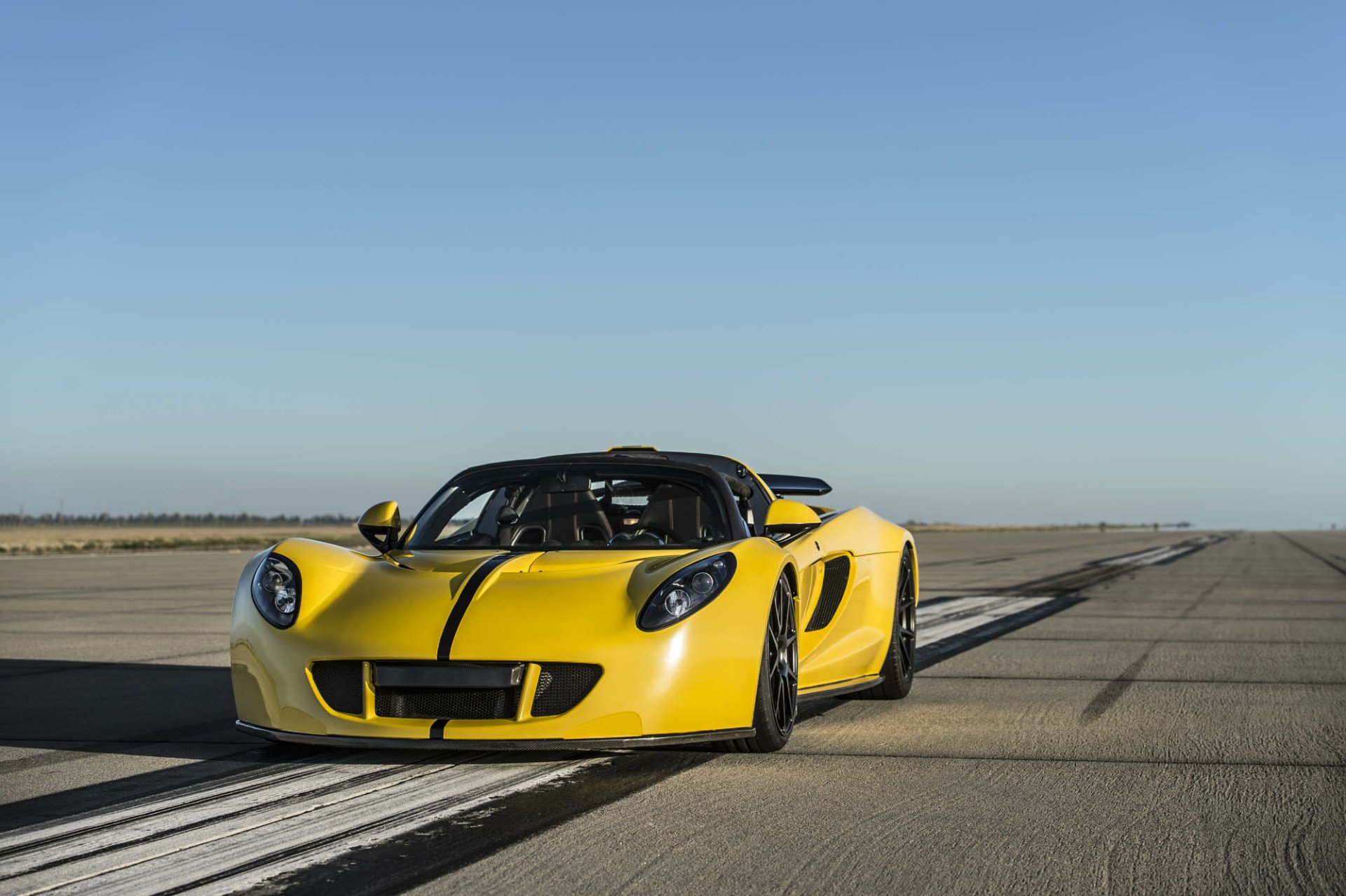 Download Car Supercar Hennessey Venom GT Vehicle Hennessey Venom GT Spyder HD Wallpaper