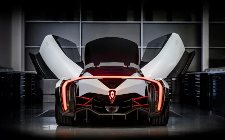 electric car car supercar vehicle Vanda Dendrobium HD Desktop Wallpaper | Background Image