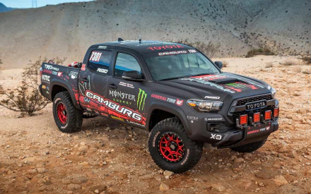 race truck Toyota car Toyota Tacoma TRD Pro Race Truck vehicle Toyota Tacoma HD Desktop Wallpaper | Background Image