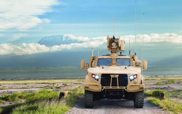  Oshkosh Defense Light Combat Tactical All-Terrain Vehicle (L-ATV) by Oshkosh Defense