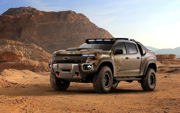 4x4 Chevrolet Chevrolet Colorado ZH2 vehicle Chevrolet Colorado HD Desktop Wallpaper | Background Image