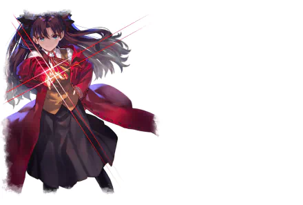 Rin Tohsaka Anime Fate/Stay Night HD Desktop Wallpaper | Background Image