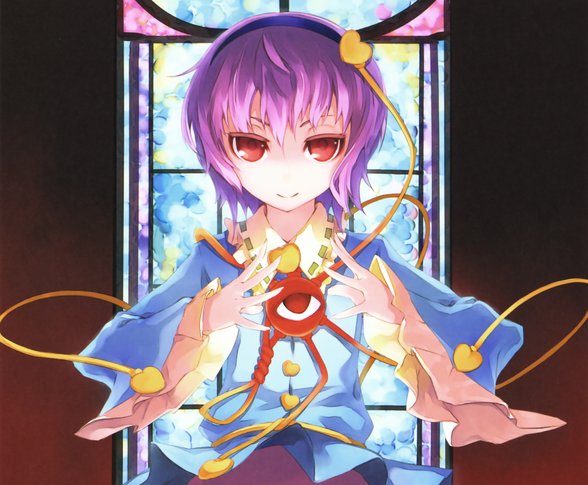 Download Satori Komeiji Anime Touhou HD Wallpaper by Shingo (Missing Link)