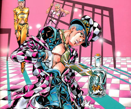 Rohan Kishibe Yoshikage Kira Anime Jojo's Bizarre Adventure HD Desktop Wallpaper | Background Image