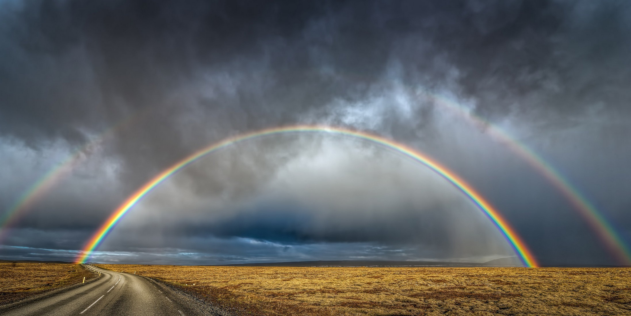 Rainbow HD Wallpaper | Background Image | 2194x1100