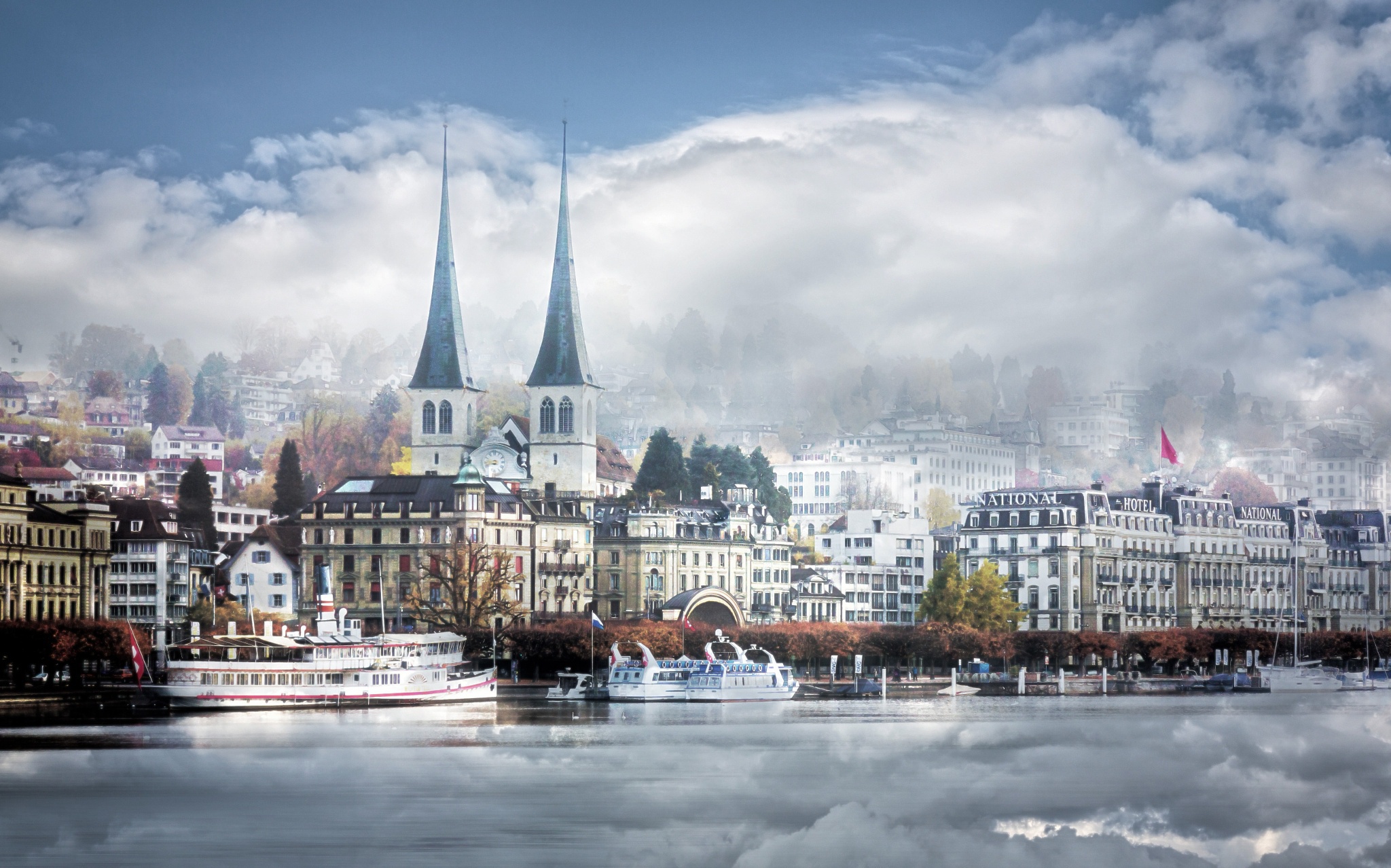 Man Made Lucerne HD Wallpaper | Background Image