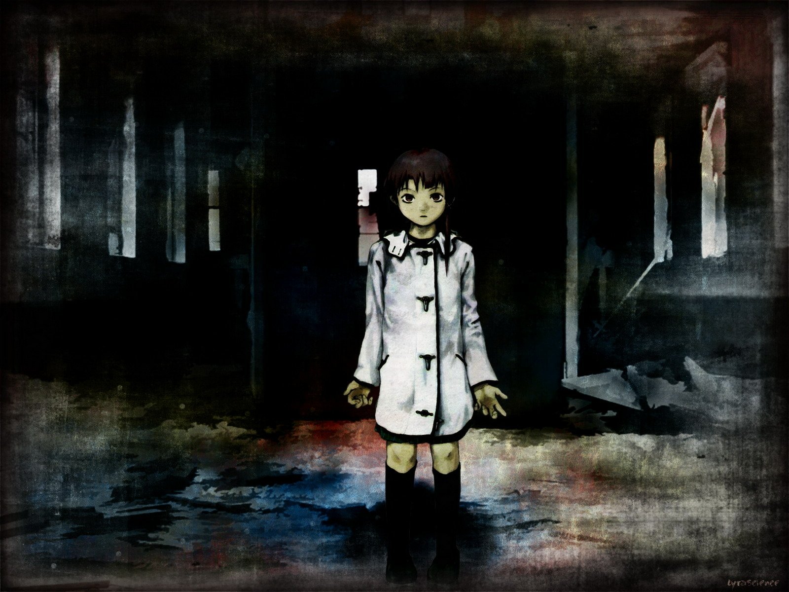 Serial Experiments Lain Wallpaper And Background Image 1600x10