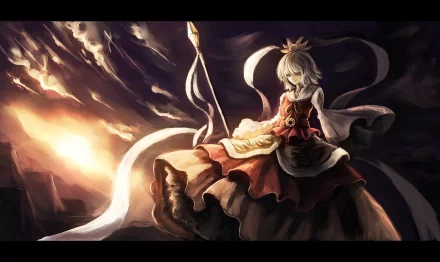 Shou Toramaru Anime Touhou HD Desktop Wallpaper | Background Image