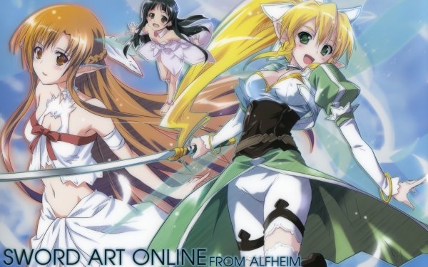 Anime Sword Art Online Leafa Yui Asuna Yuuki Suguha Kirigaya HD Wallpaper | Background Image