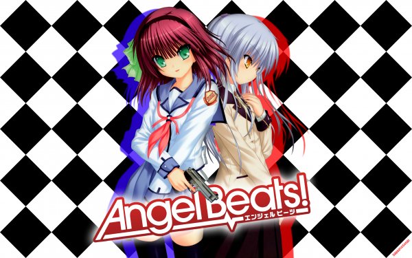 Anime Angel Beats! Kanade Tachibana Yuri Nakamura HD Wallpaper | Background Image