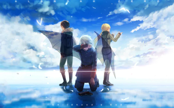 Slaine Troyard Inaho Kaizuka Asseylum Vers Allusia Anime Aldnoah.Zero HD Desktop Wallpaper | Background Image