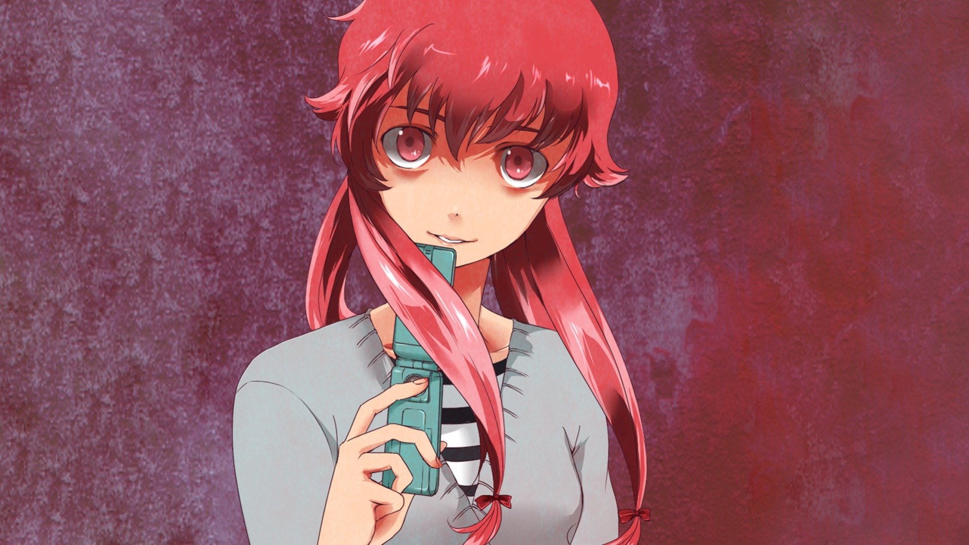 Download Yuno Gasai Anime Mirai Nikki HD Wallpaper
