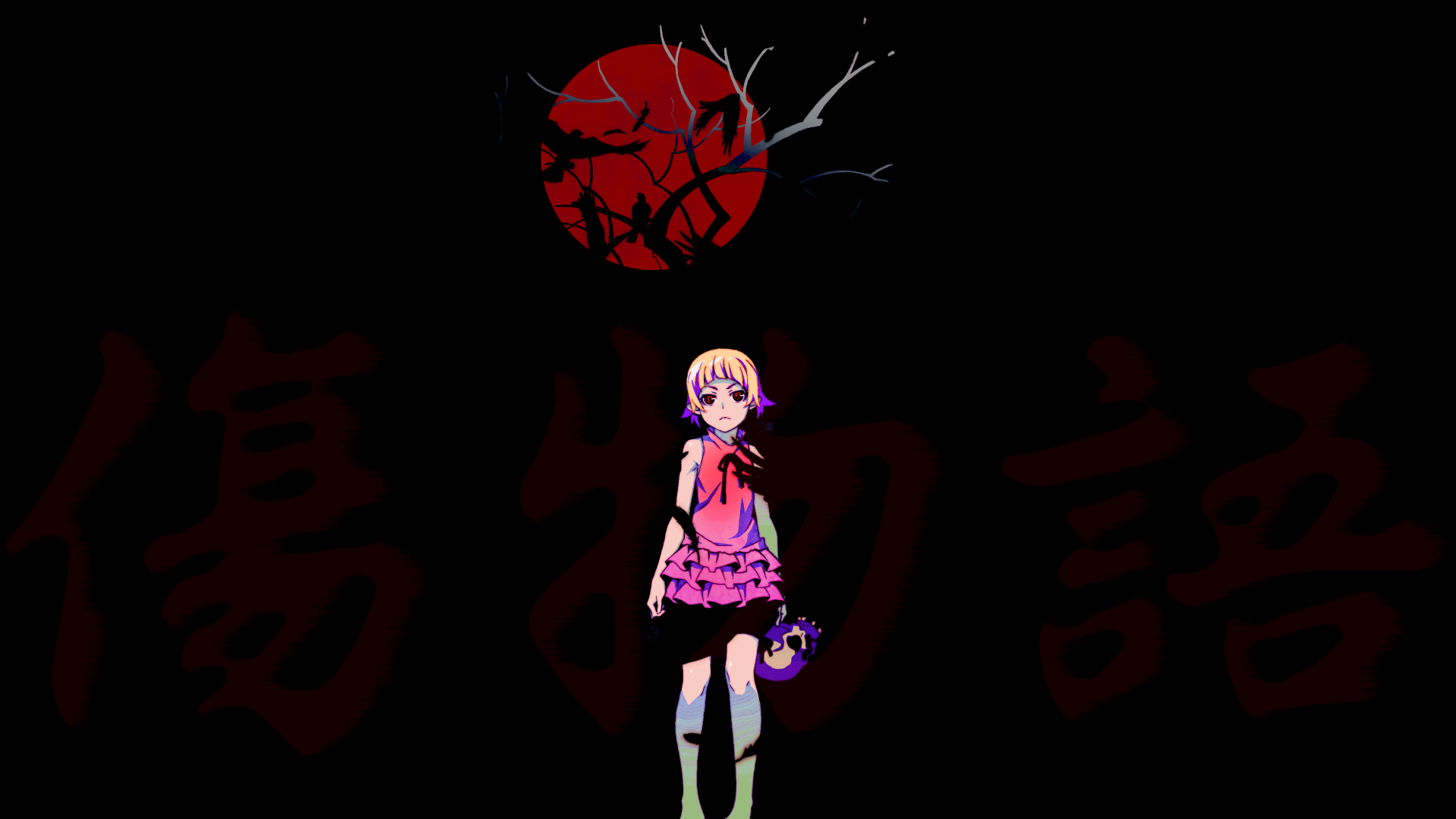 Download Anime Monogatari (Series) HD Wallpaper