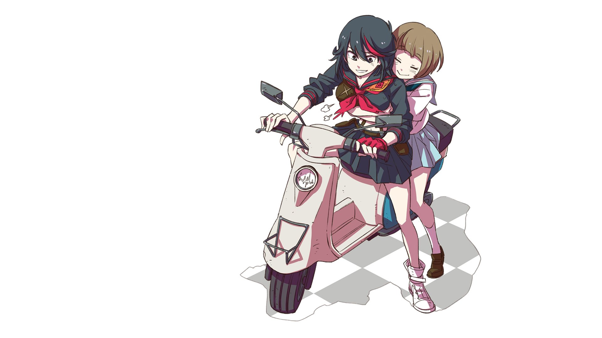 Download Mako Mankanshoku Ryūko Matoi Anime Kill La Kill HD Wallpaper