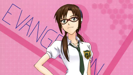 Mari Makinami Illustrious Anime Evangelion: 2.0 You Can (Not) Advance HD Desktop Wallpaper | Background Image