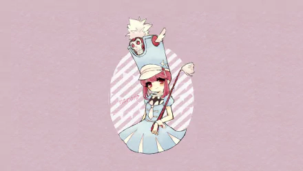 Nonon Jakuzure Anime Kill La Kill HD Desktop Wallpaper | Background Image