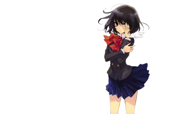 Anime Another Mei Misaki bow Skirt HD Wallpaper | Background Image