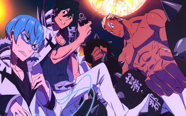 Houka Inumuta Ira Gamagoori Uzu Sanageyama Anime Kill La Kill HD Desktop Wallpaper | Background Image