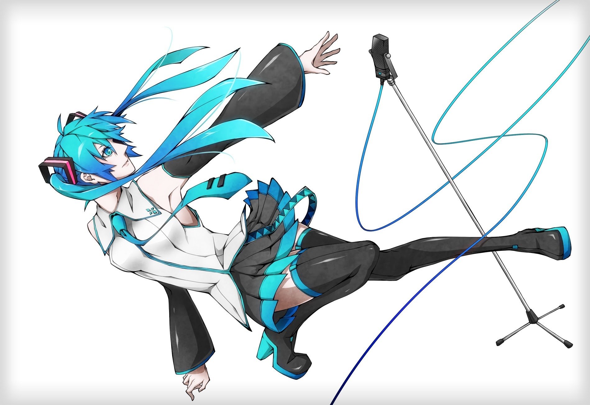 Download Hatsune Miku Anime Vocaloid Wallpaper