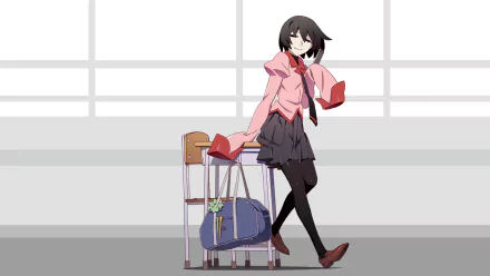 Ougi Oshino Anime Monogatari (Series) HD Desktop Wallpaper | Background Image