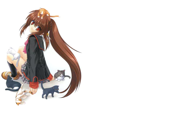 Rin Natsume Anime Little Busters! HD Desktop Wallpaper | Background Image