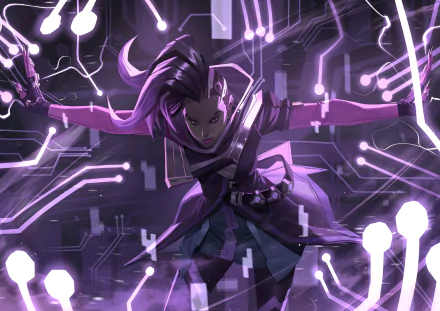 Sombra (Overwatch) video game Overwatch HD Desktop Wallpaper | Background Image