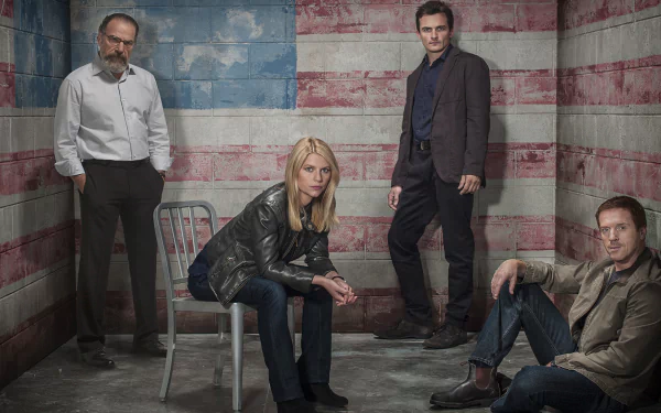 Claire Danes Mandy Patinkin Damian Lewis TV Show Homeland HD Desktop Wallpaper | Background Image