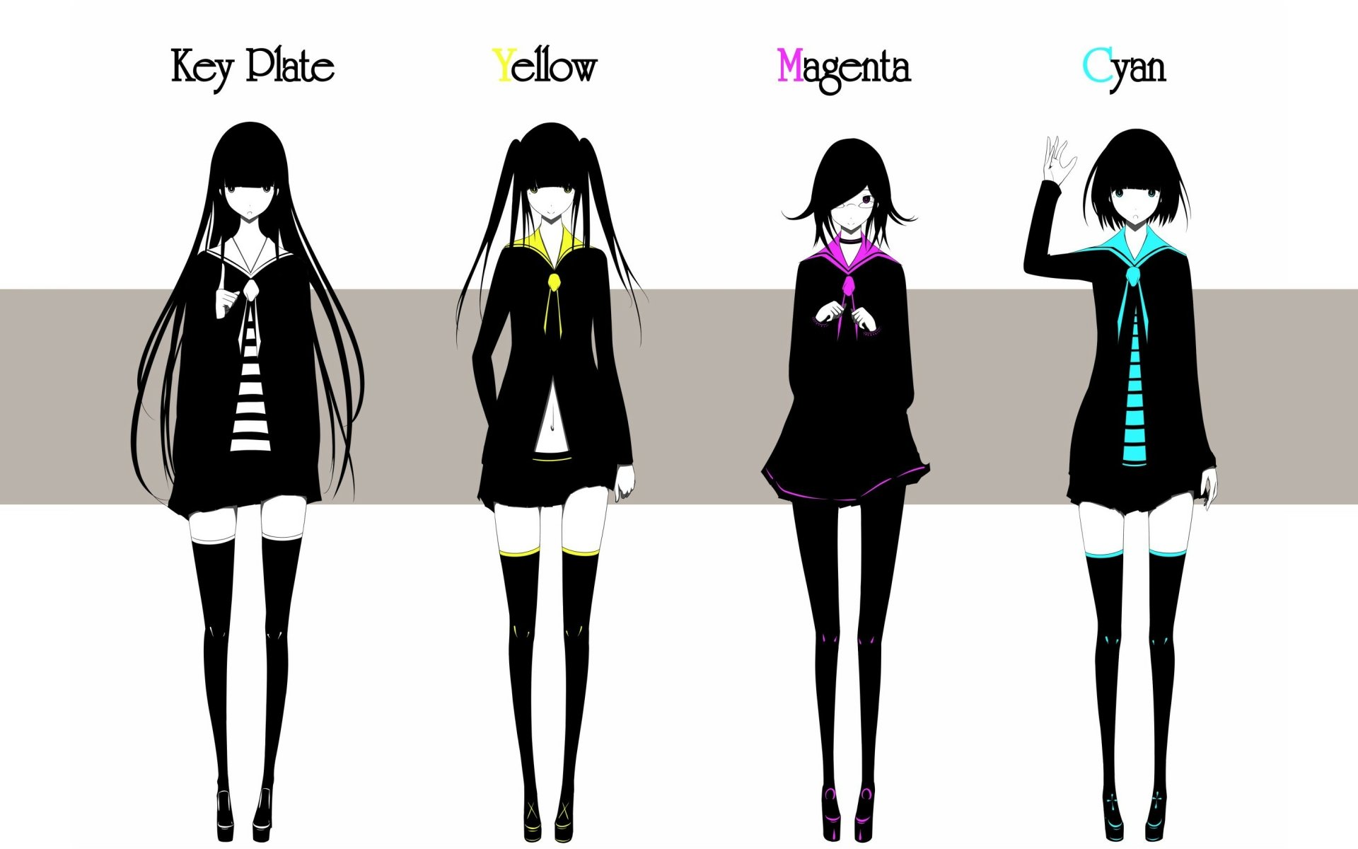 Download Colorful Anime Original HD Wallpaper by Royz