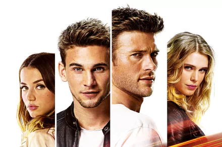 Overdrive (Movie) Ana de Armas Freddie Thorp Scott Eastwood Gaia Weiss movie Overdrive HD Desktop Wallpaper | Background Image