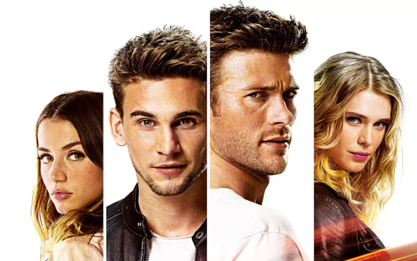 Overdrive (Movie) Ana de Armas Freddie Thorp Scott Eastwood Gaia Weiss movie Overdrive HD Desktop Wallpaper | Background Image