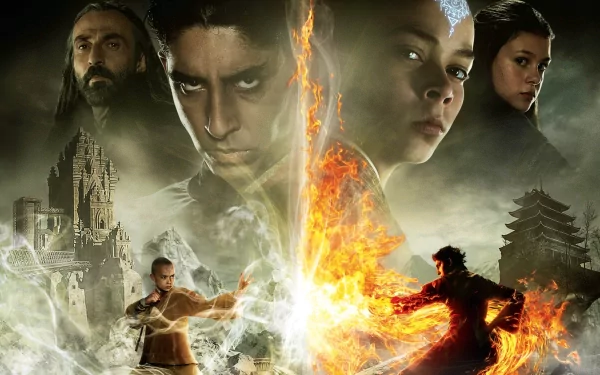Zuko (Avatar) Aang (Avatar) movie The Last Airbender HD Desktop Wallpaper | Background Image