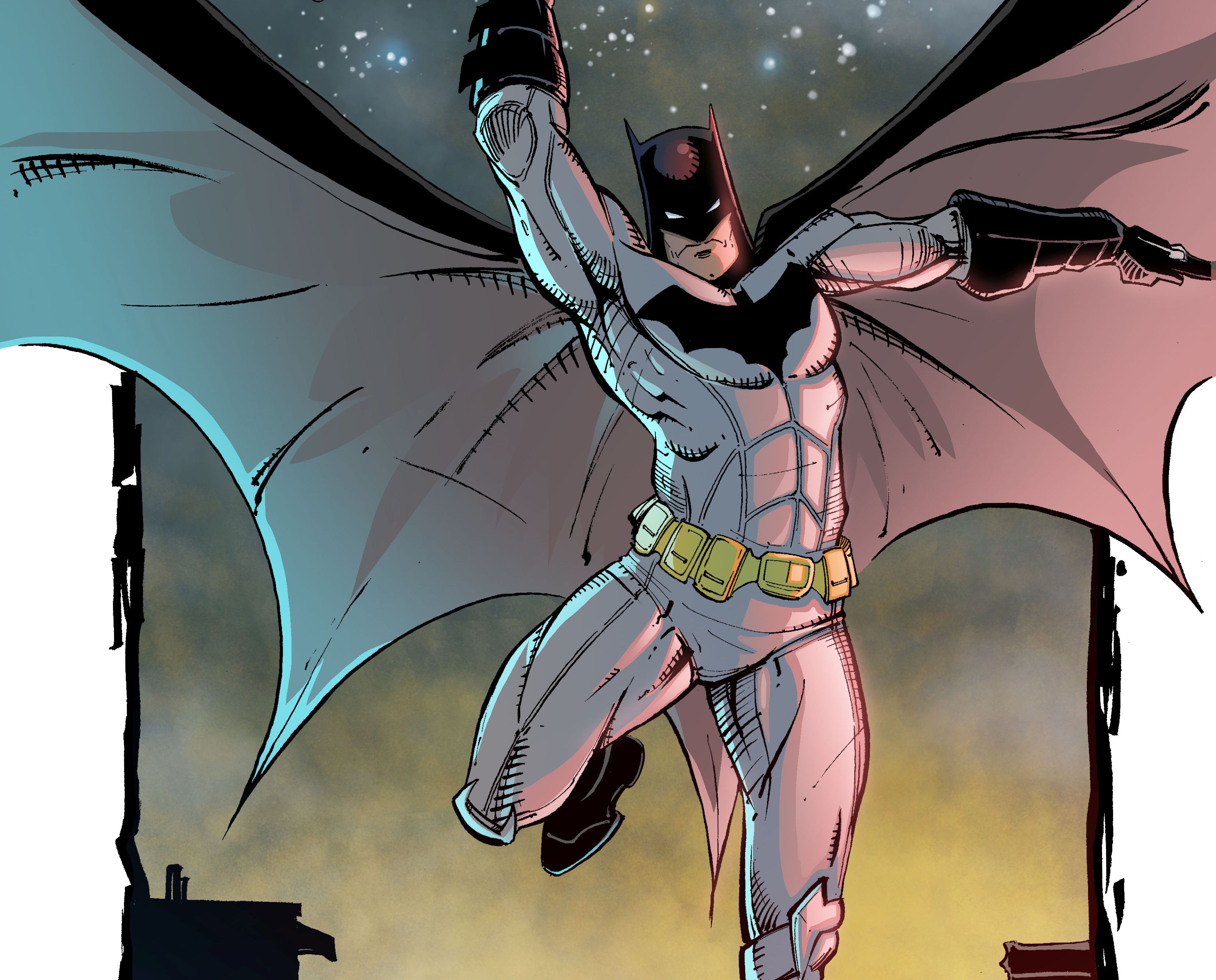 Download Comic Batman HD Wallpaper by Maxime COTTIN