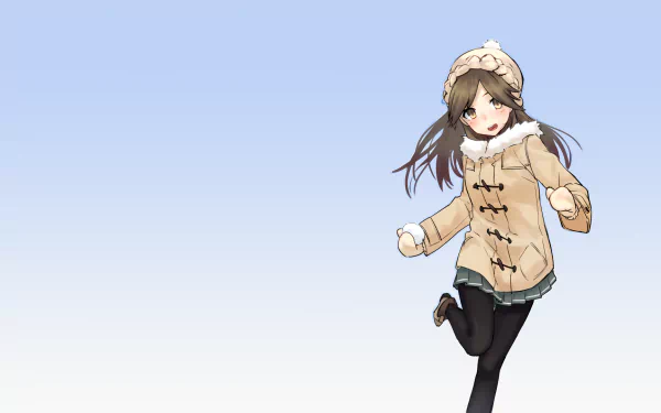 Arashio (Kancolle) Anime Kantai Collection HD Desktop Wallpaper | Background Image