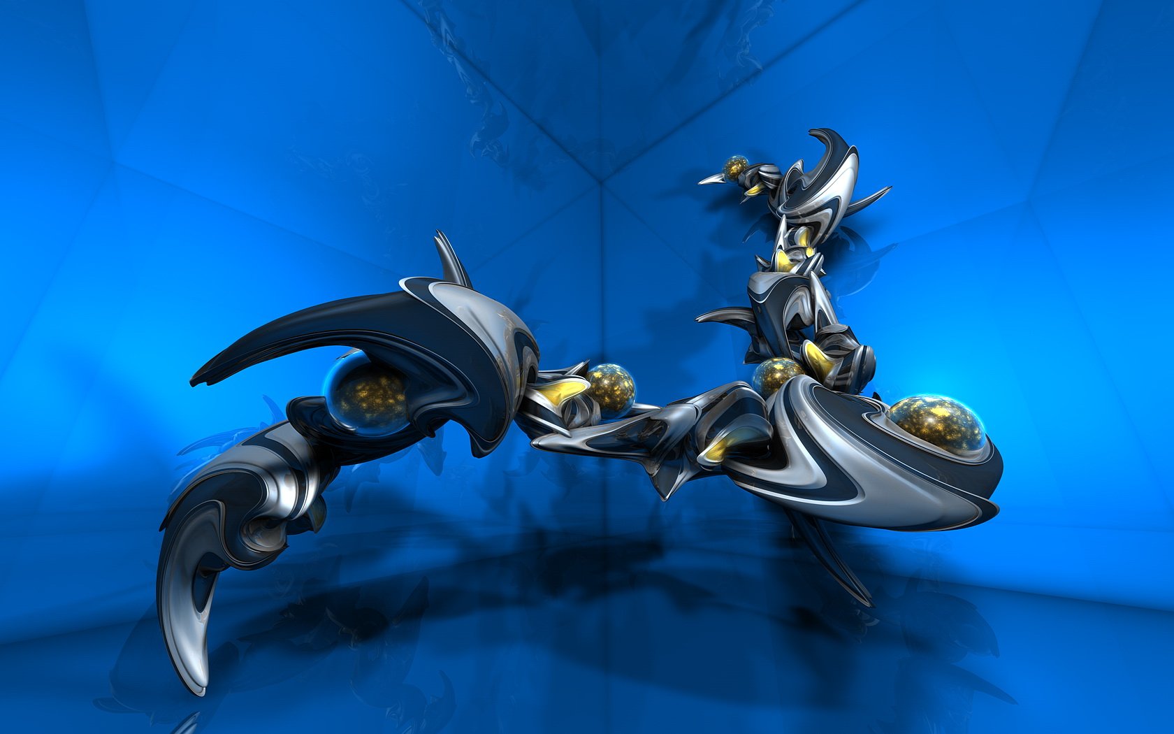 Abstract Blue Artistic HD Wallpaper: Weird Waves of Creative Expression ...