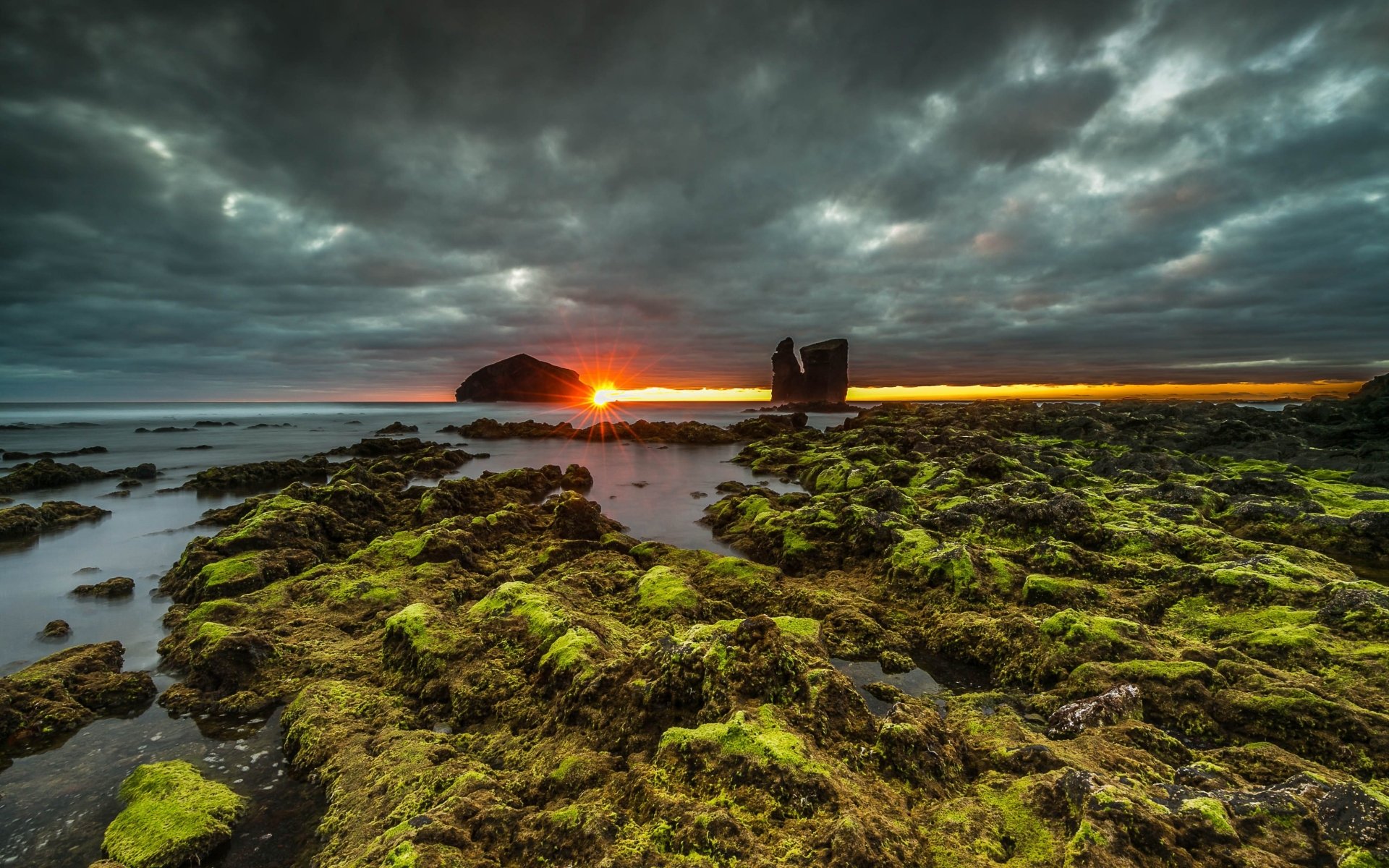 Download Horizon Cloud Sky Ocean Seascape Nature Sunrise 4k Ultra HD ...