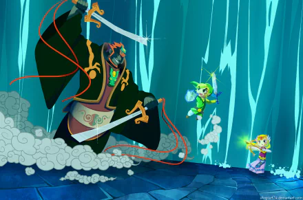 Ganondorf (The Legend Of Zelda) Princess Zelda Link video game The Legend of Zelda: The Wind Waker HD Desktop Wallpaper | Background Image