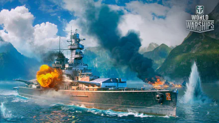 video game World of Warships HD Desktop Wallpaper | Background Image
